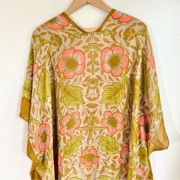 NWT Macchia Di Raggine Daphne Kimono in Vintage Flower > OS - Picture 8 of 14